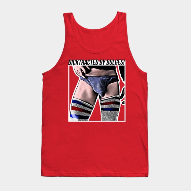 Dicktracted Tank Top by JasonLloyd